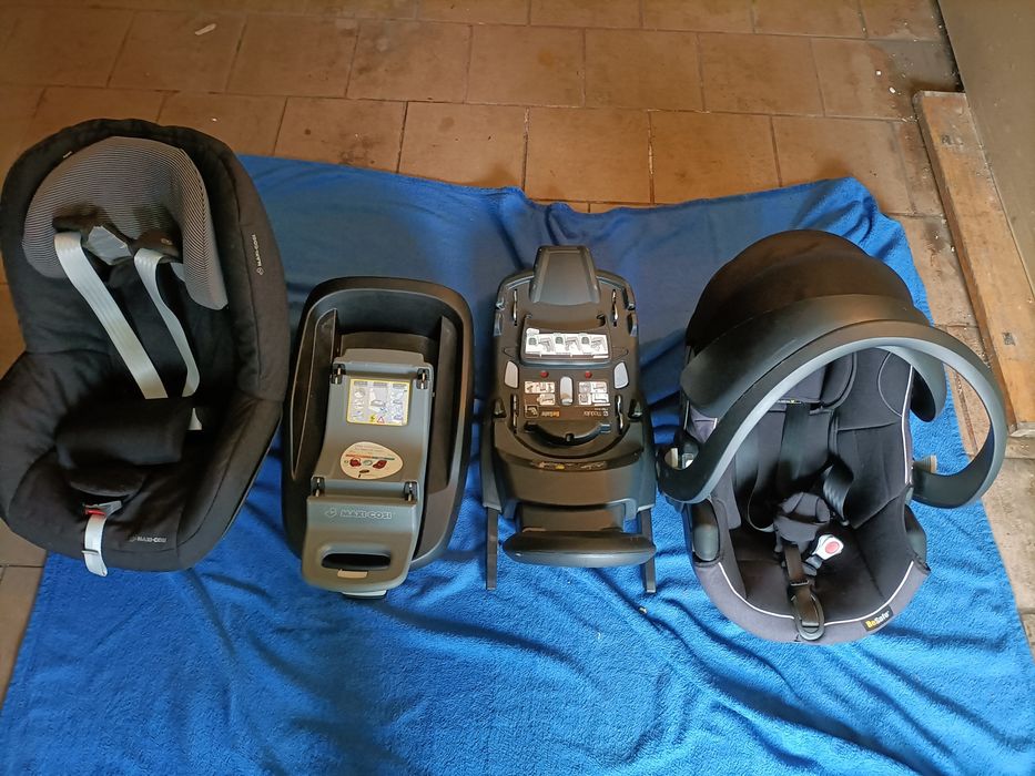 Fotelik samochodowy Maxi Cosi izofix nosidelko Besafe izofix