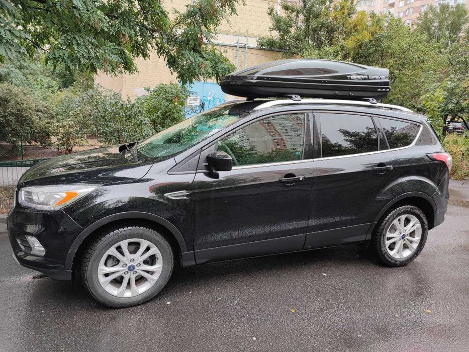 Автобокс, автомобільний багажник Terra Drive 480 з поперечинами Turtle