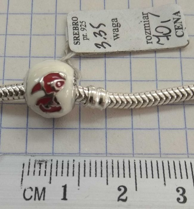 Charms w stylu disneya Lilo i Stith Srebro 925 NOWE