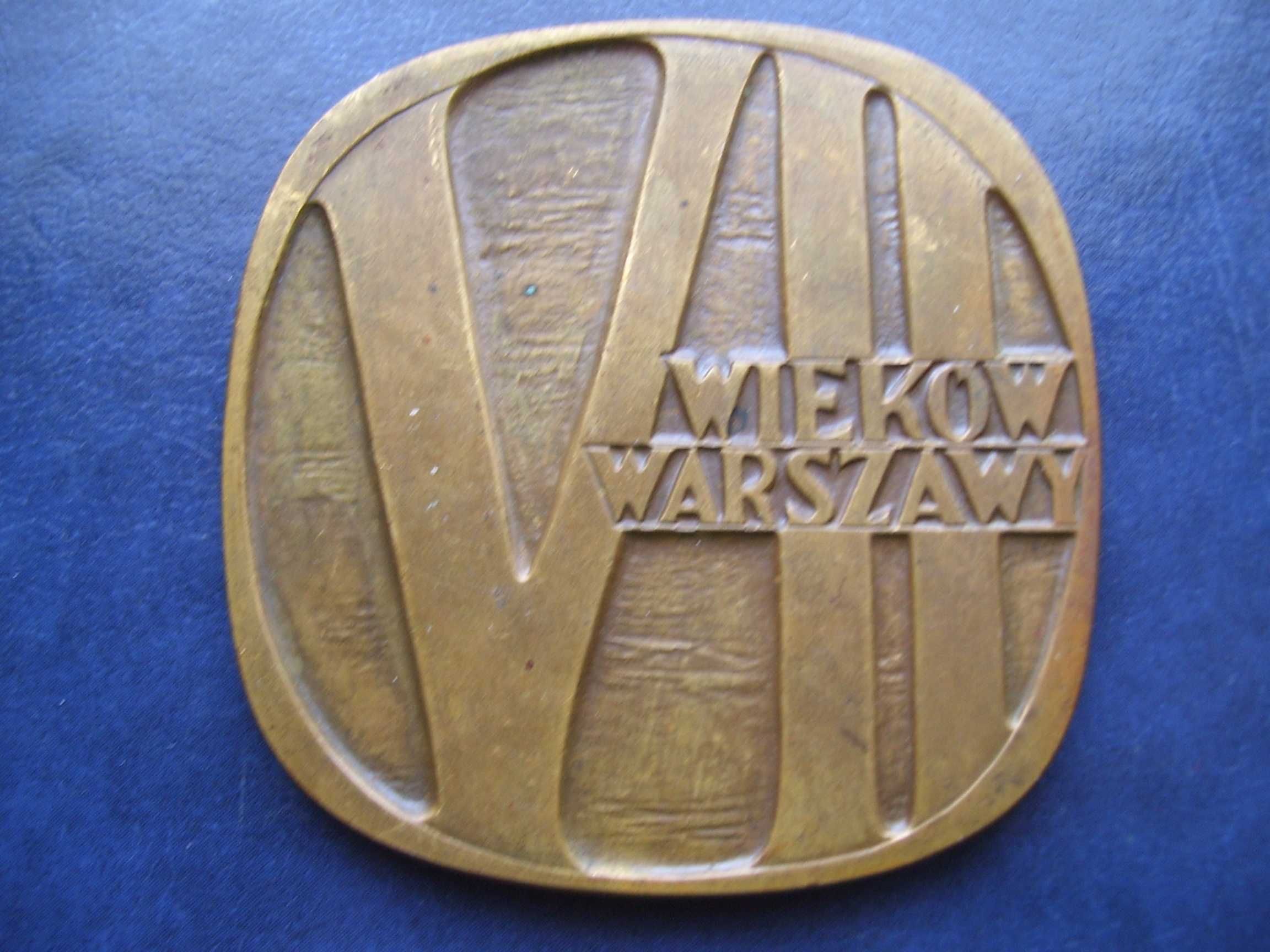 Stare monety Medal VII WIeków Warszawy  PRL