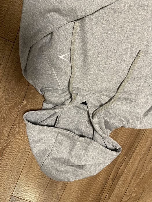 Оригінальне худі від Gym Shark, сіре Crest hoodie