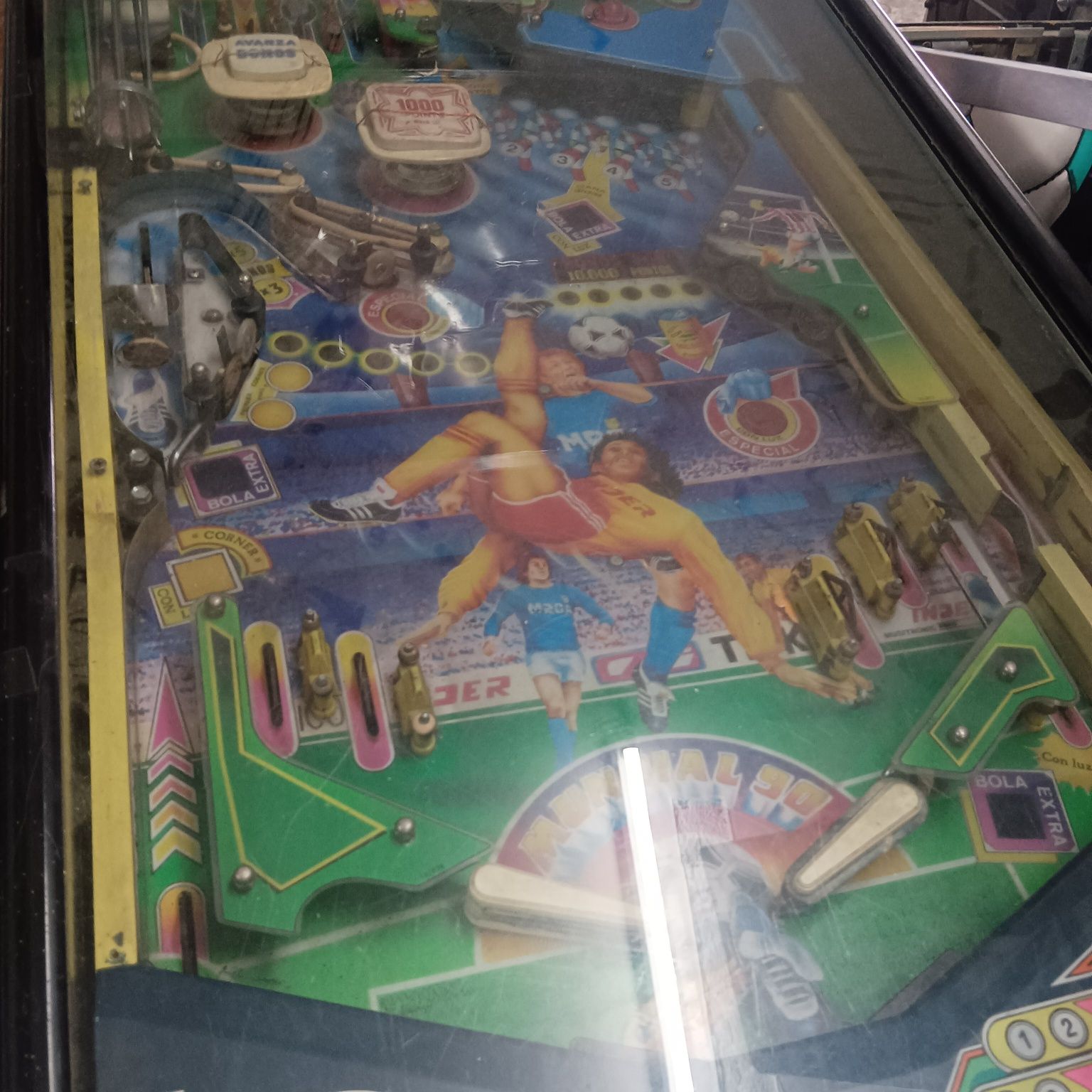 Flipper pinball arcade Mundial 90