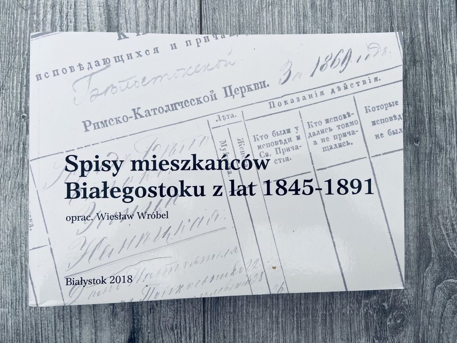 Spis mieszkańców Białegostoku 1845 do 1891