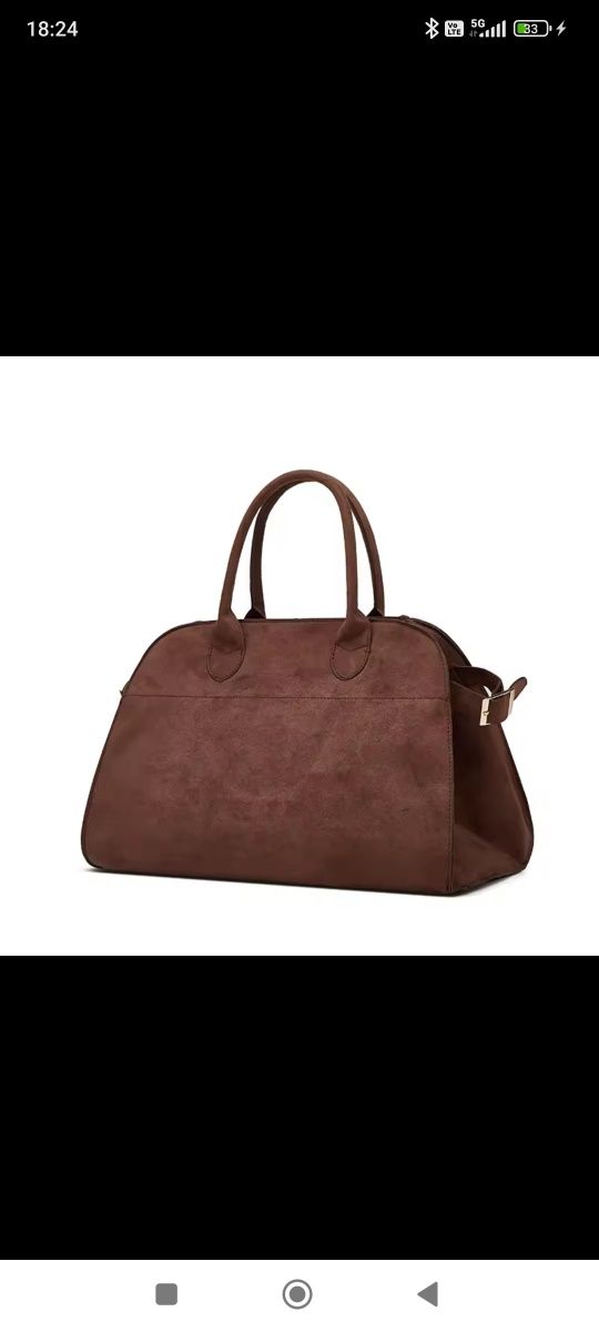 Hit duża torba torebka shopper czekolada bag viral