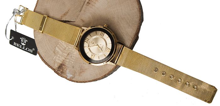 Nowy Oryginalny PIĘKNY Elegancki zegarek Kors Bellos Paris Glamour