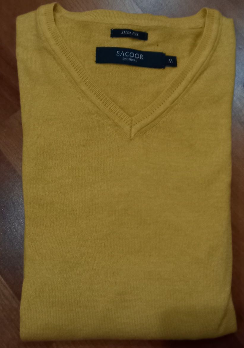 Pullover Sacoor mostarda