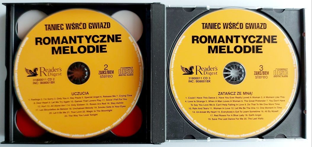 Romantyczne Melodie 3CD Box 2008r
