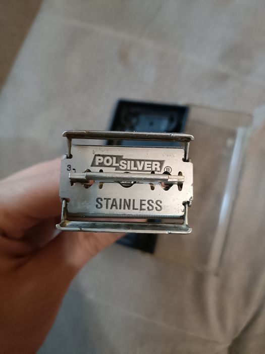 Maszynka na żyletki PRL stara