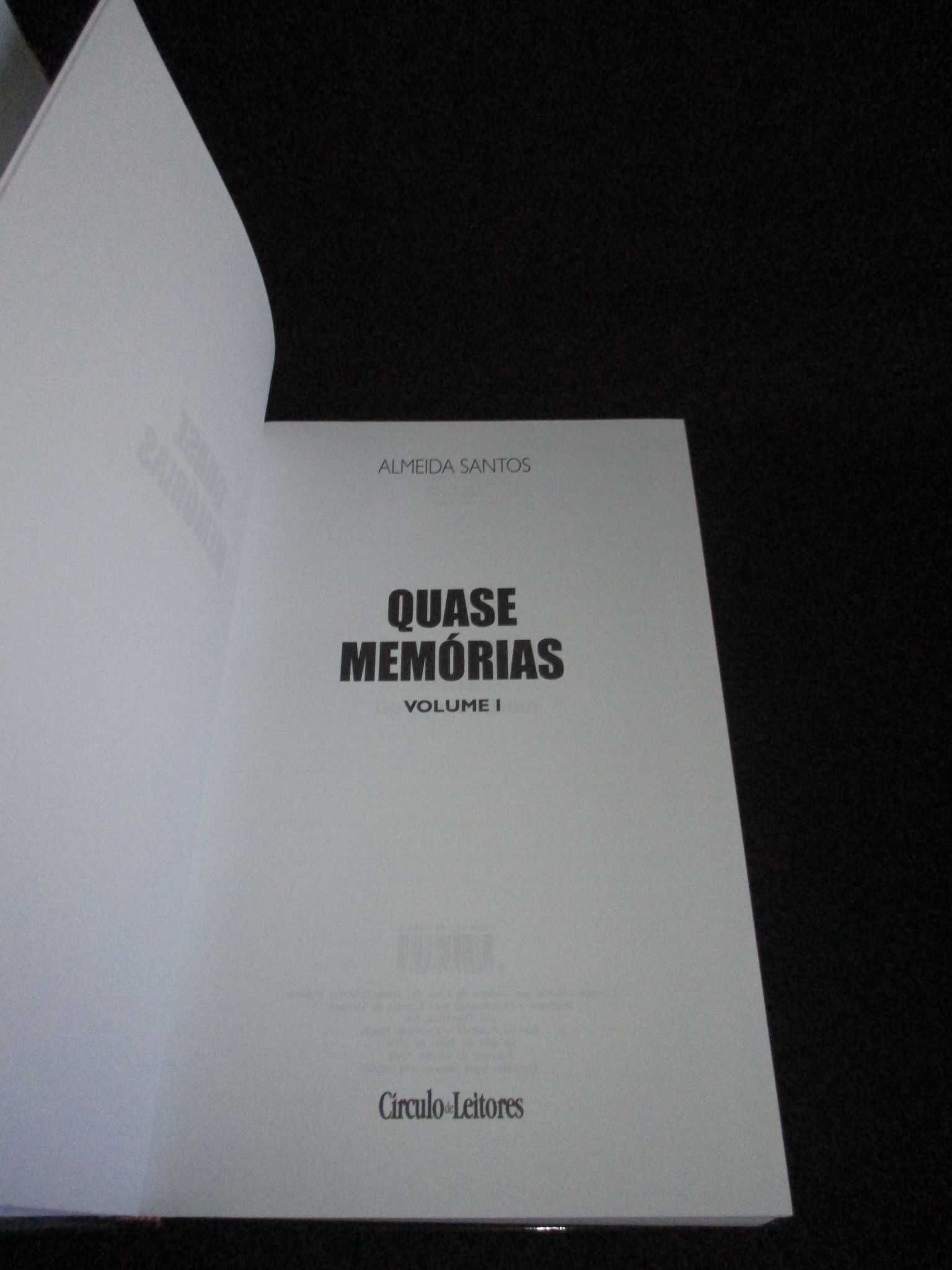 Livro Quase Memórias Almeida Santos 2 Volumes