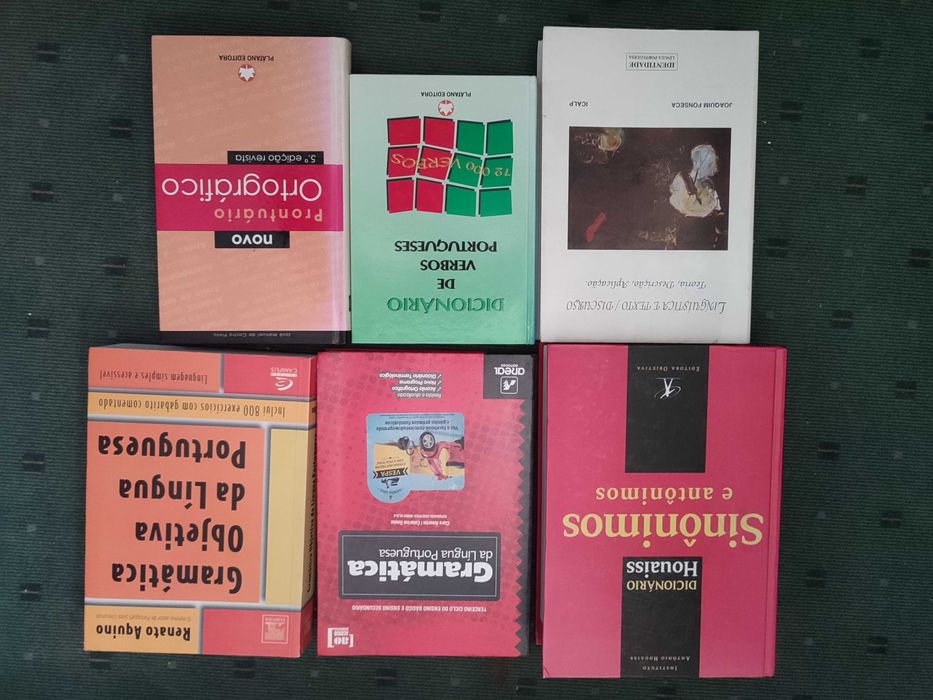 6 Livros Técnicos sobre Língua Portuguesa