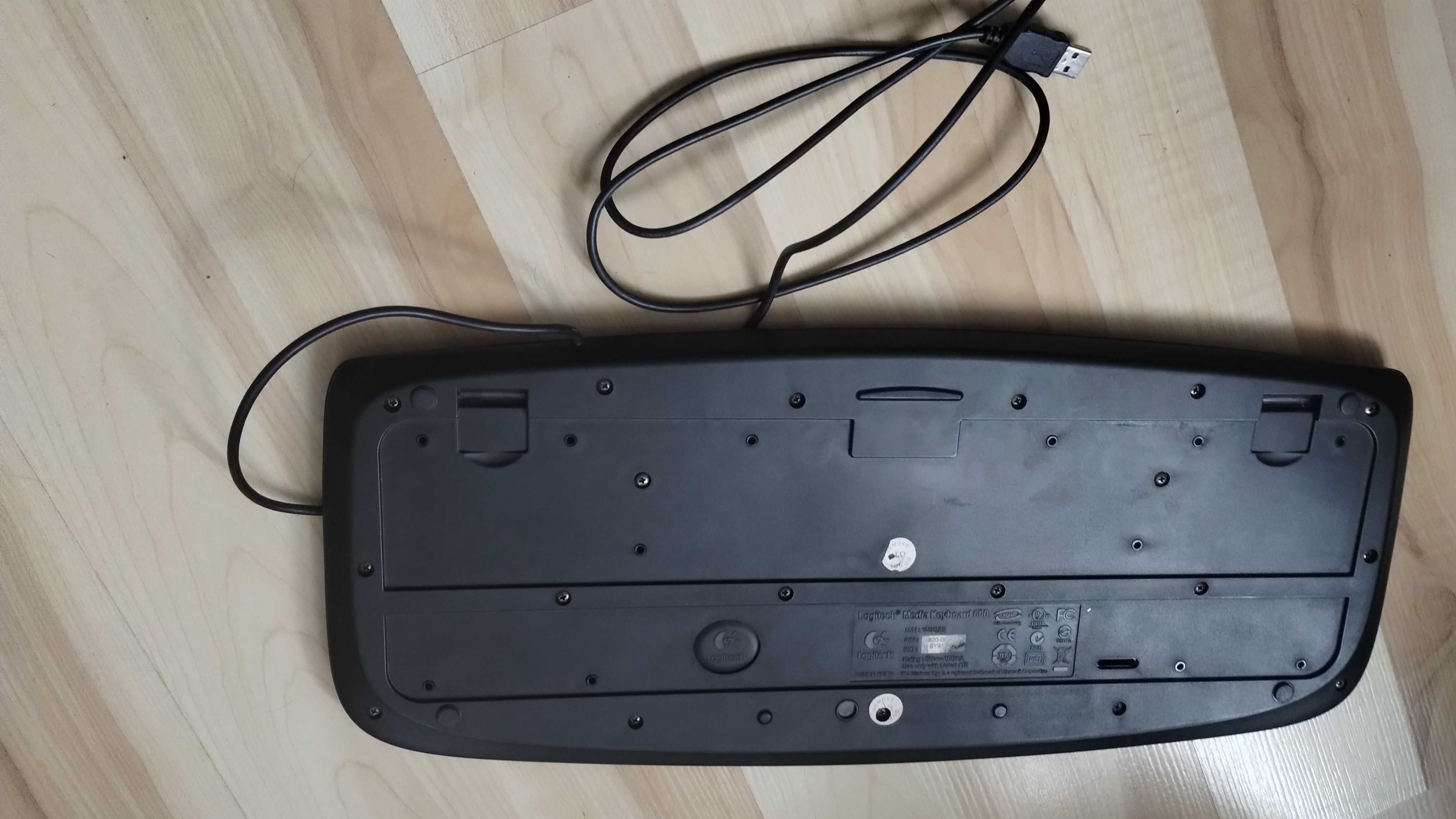 Klawiatura Logitech Media Keyboard 600 usb