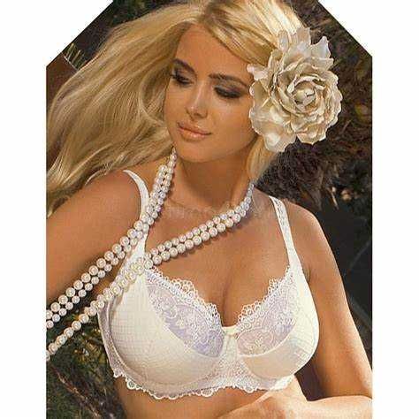 Biustonosz 65JJ Kris Line DONNA semi soft ecri