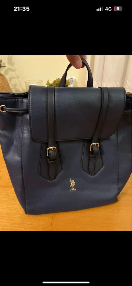 Bolsa  mochila  U.S polo perfeito estado como nova