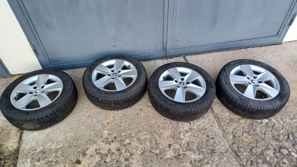 Alufelgi z oponami zimowe