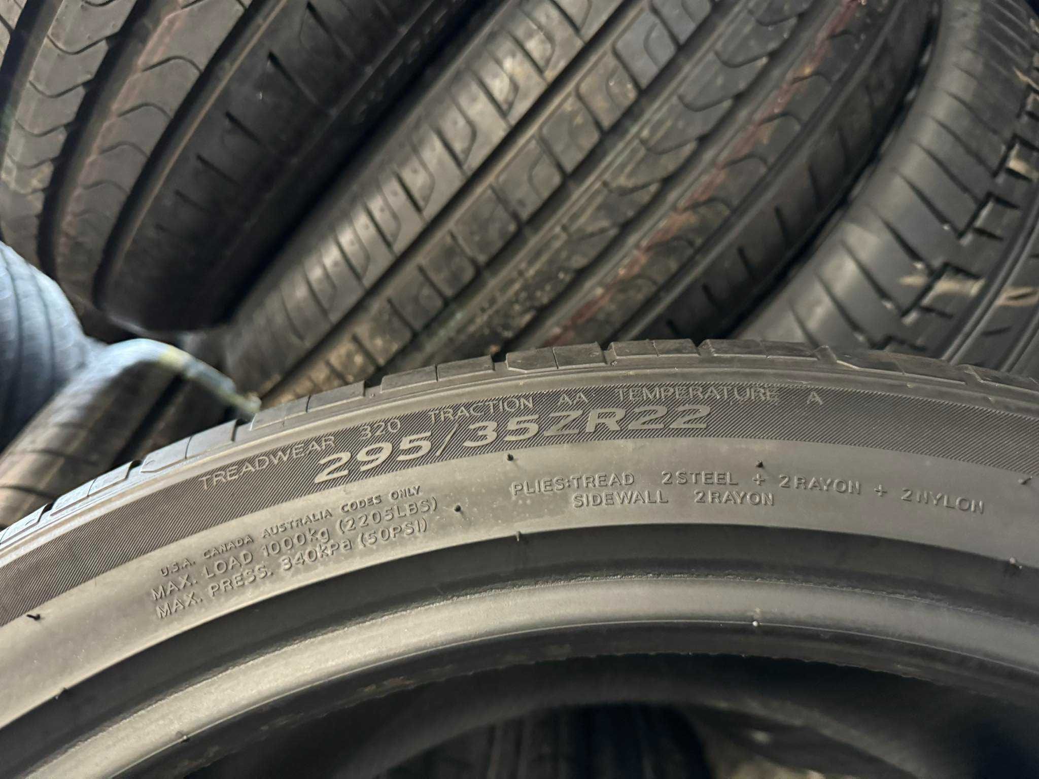 Шини Літні 295х35хR22 Hankook Ventus S1 Evo3 SUV 2шт 95%Протектор 2021
