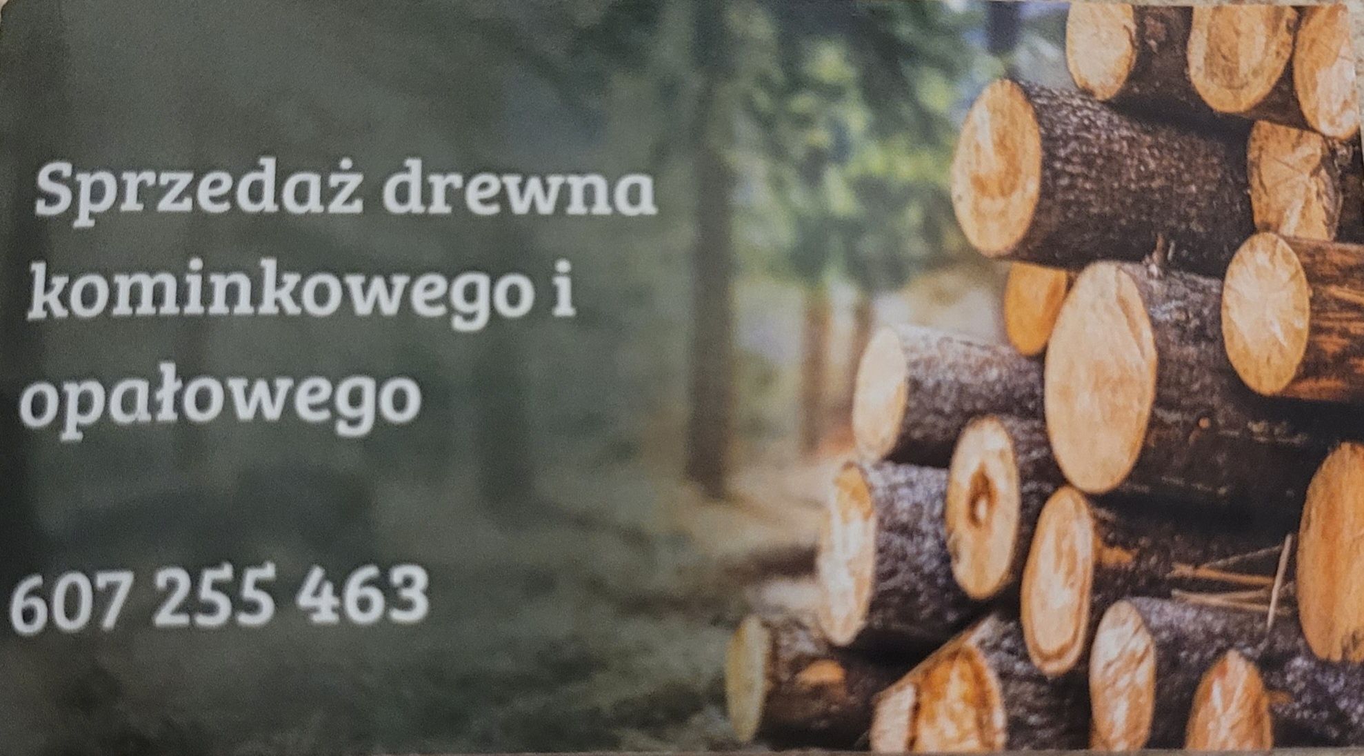 Drewno Opałowe i Kominkowe! TRANSPORT