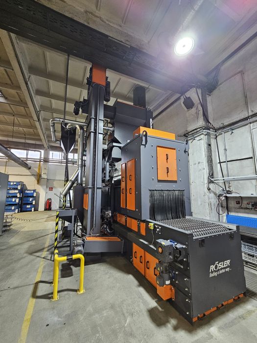 Śrutownica przelotowa Rösler