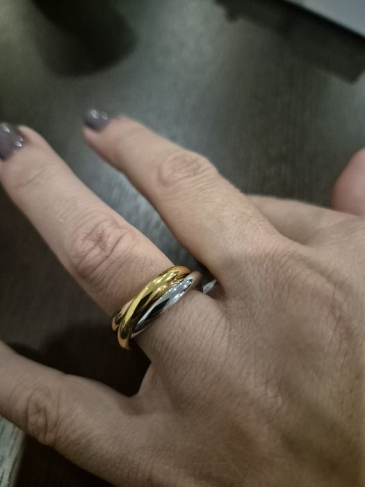 Anel Cartier 3 cores