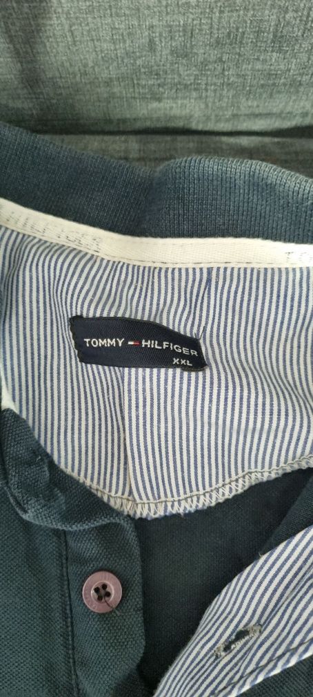 Koszula Polo Tommy Hilfiger XXL granatowa