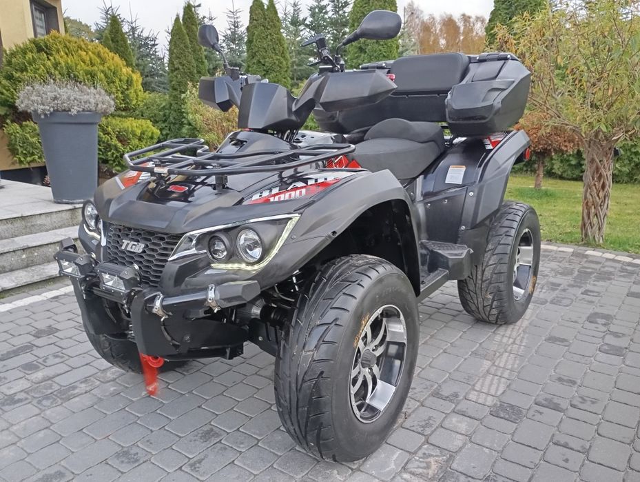 Quad TGB BLADE Black Red  1000 Long 4x4 EPS Led Blokady Homologacja Ra