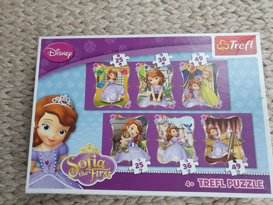 Puzzle Trefl Zosia Disney, Sofia the First 6 w 1