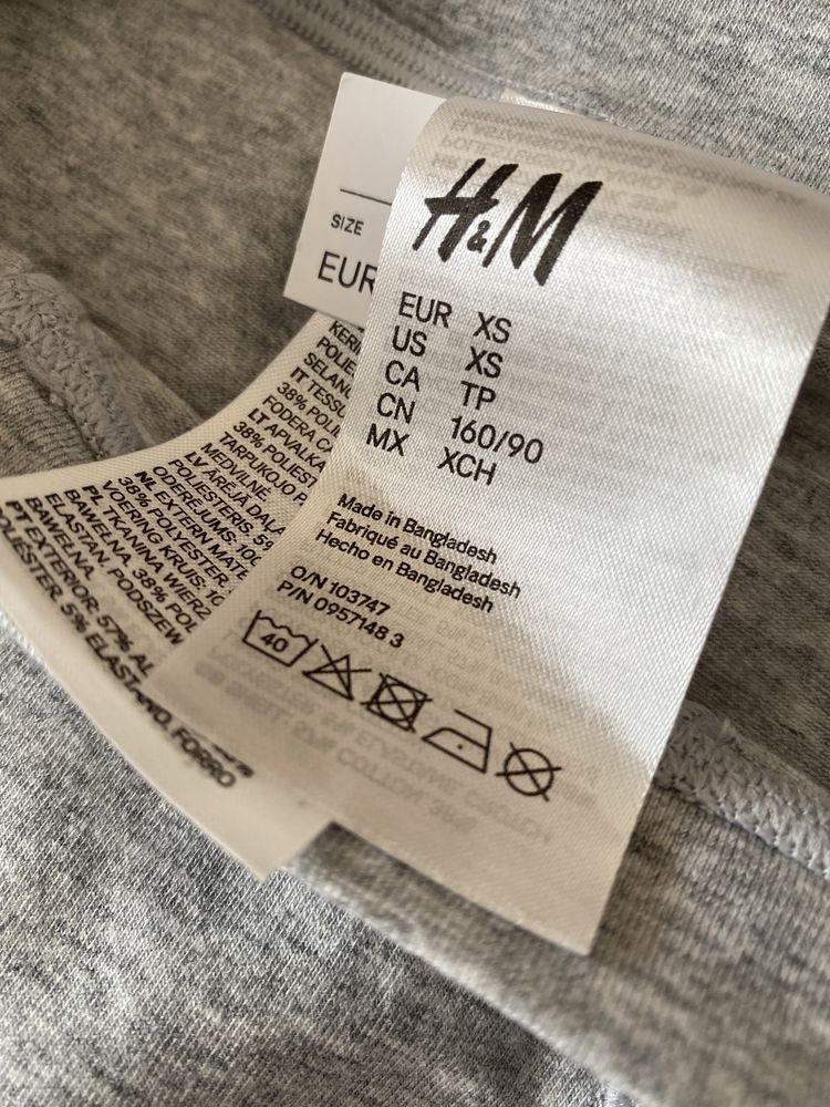 Труси H&M, нова білизна, трусики XS