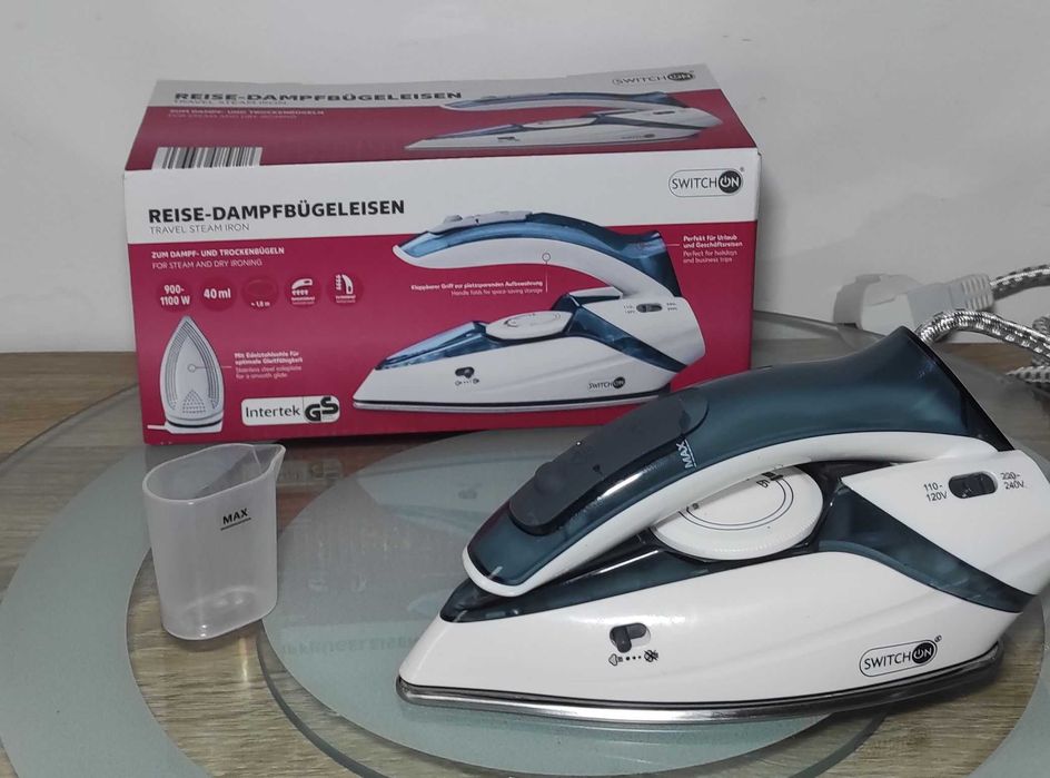 Парова дорожня праска 2в1 Вертикально Горизонтально Німеччина Відгуки+