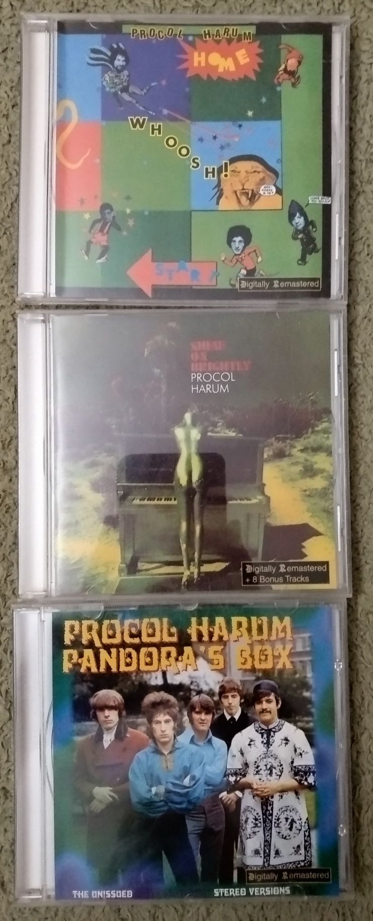 Procol Harum. Audio CD. 3 альбома.