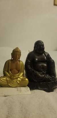Budda 2 ladne  figurki ( medytujacy+usmiechniety Budda ) jakosc !170zl