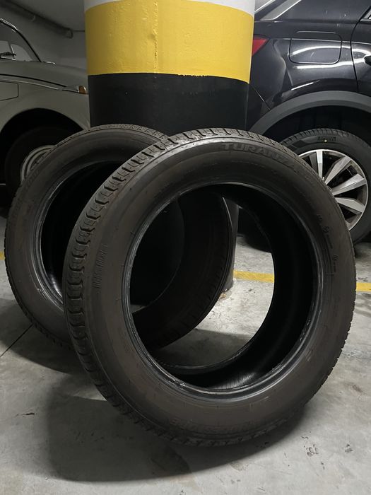 2 Pneus usados 255/15 R17 bridgestone