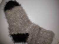 Носки из собачей шерсти тибетского мастифа и сибирской хаски
