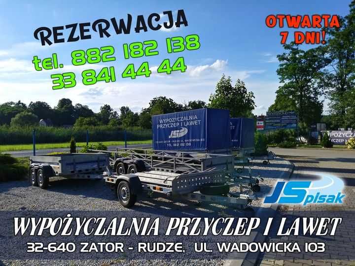 Wypożyczalnia (wynajem) minikoparki, wiertnica,wypożyczalnia przyczep