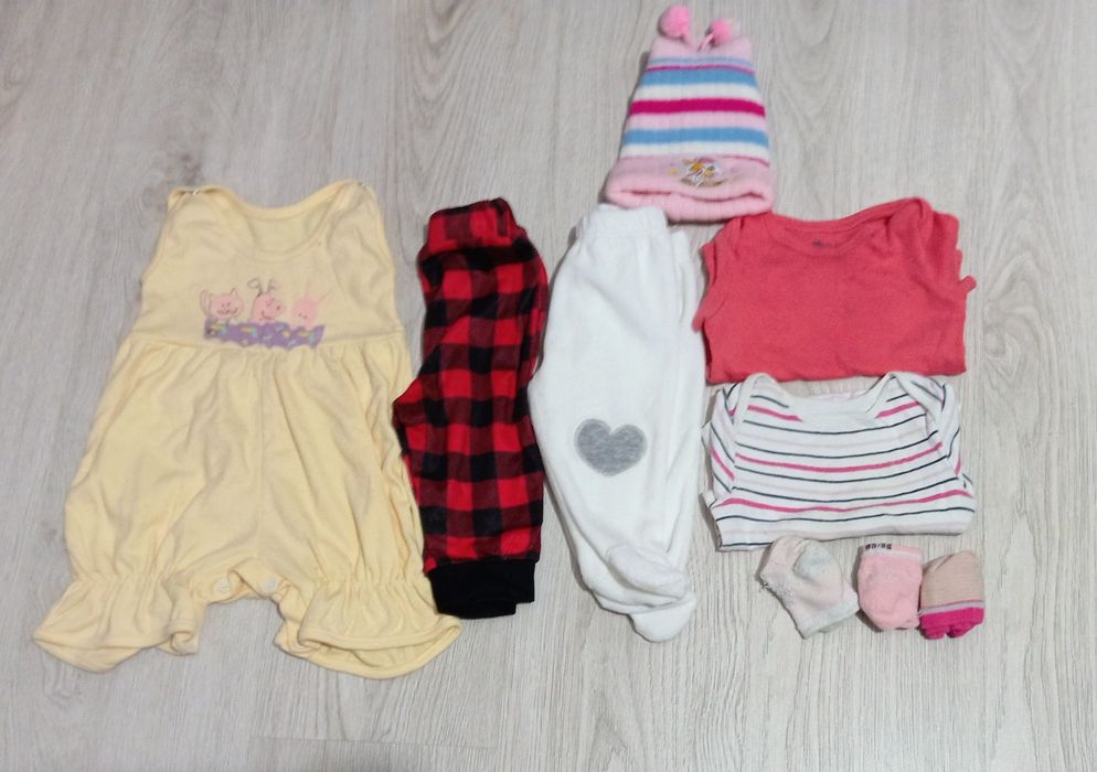 Zestaw, paka ubrań dla dziewczynki