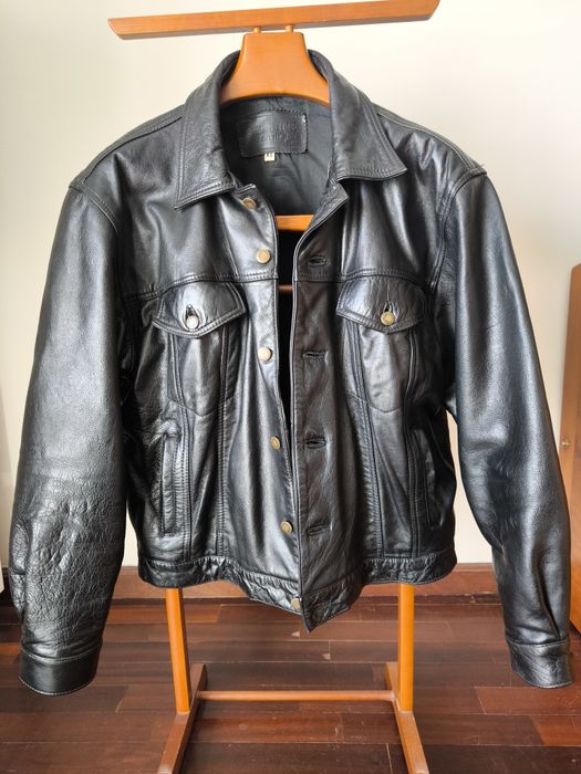 Blusão 100% pele natural XL