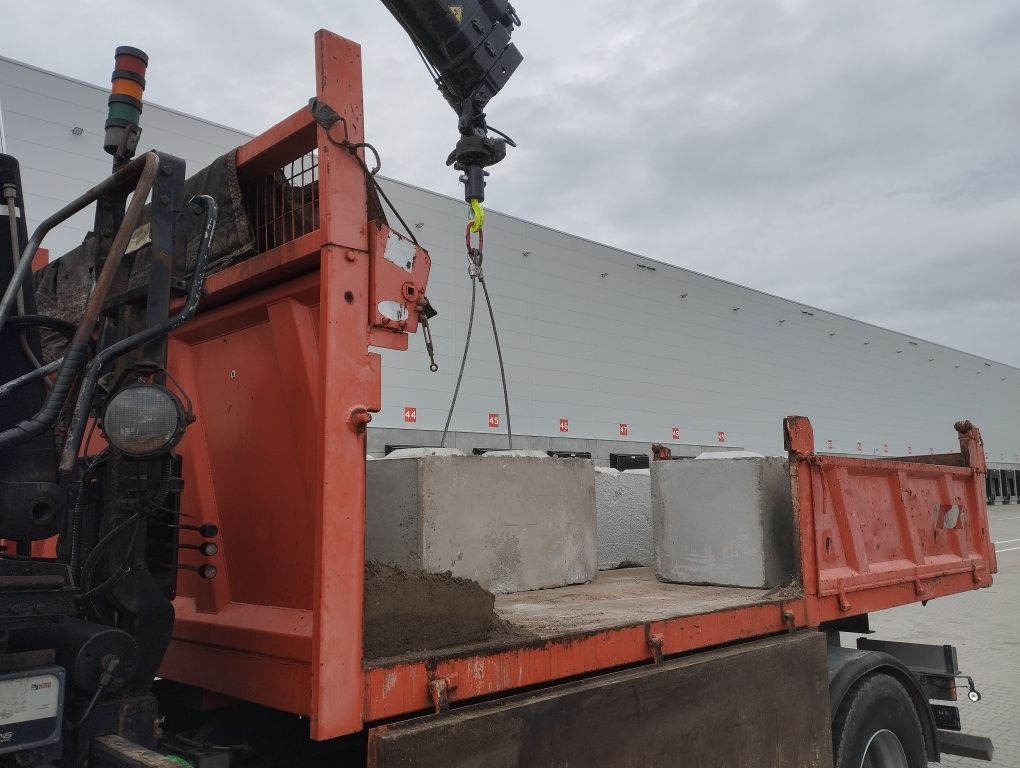 HDS wywrotka transport wywóz żuraw dźwig