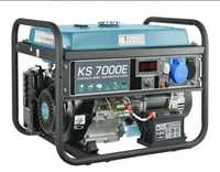 Бензиновий генератор KS 7000E Німеччина в наявності мідна обмотка
