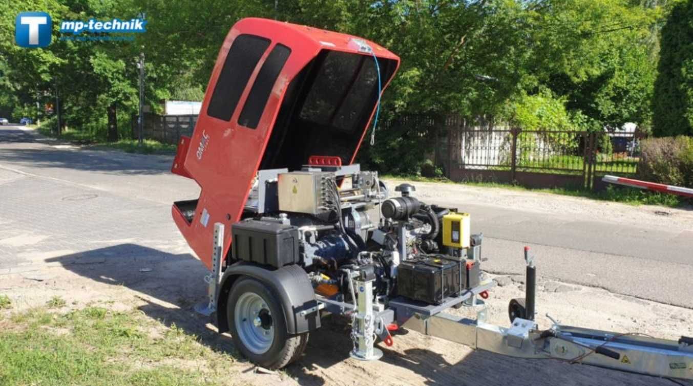 Hydrauliczna wciągarka linowa do kabli OMAC UP30 - 30 kN 3 t KABLÓWKA