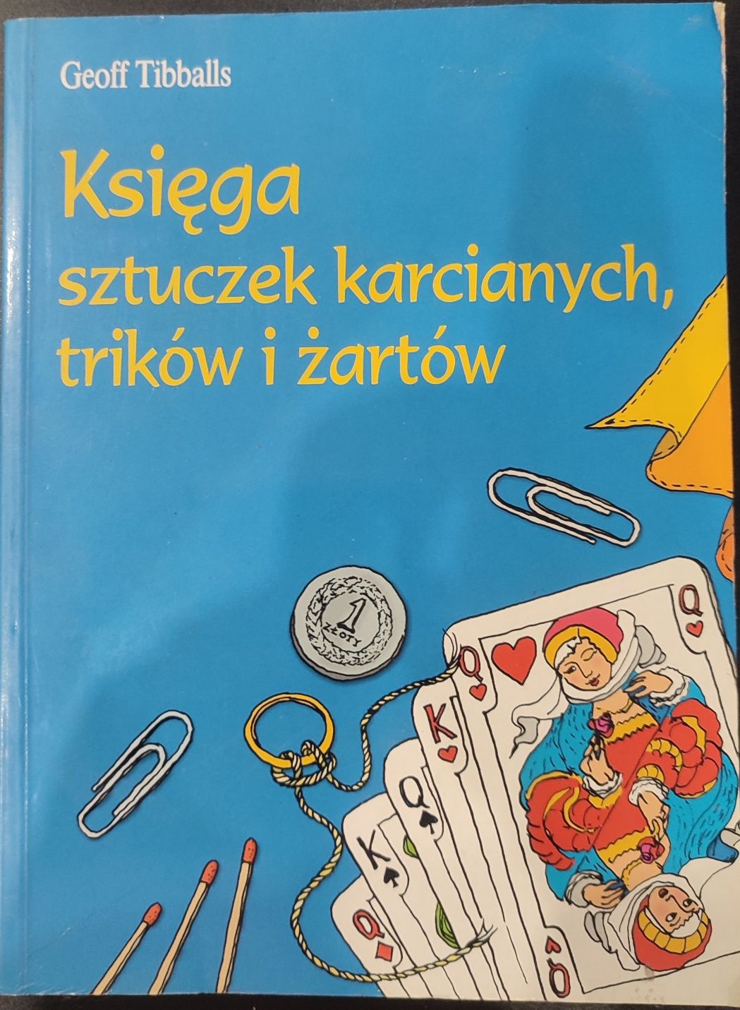 Księga sztuczek karcianych trików i żartów .
