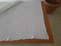Toalha de renda mesa 3,00x2,00 antiga bem conservada
