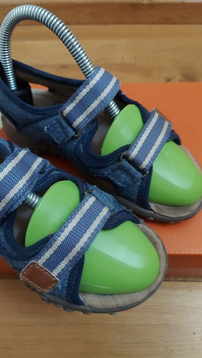 Denim blue adventure sandałki komfort r UK 12/31 + gratis klapki