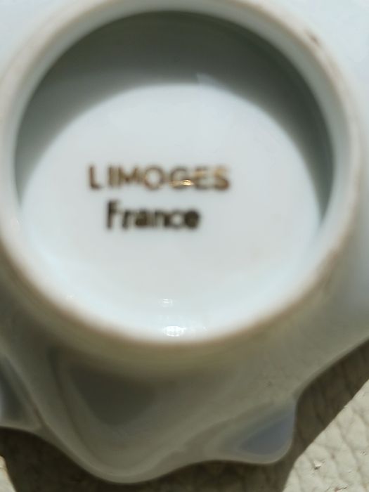 Limoges france  três peças em muito bom estado sem riscos ou desgaste