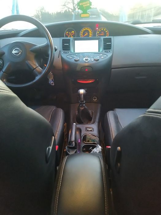 Nissan Primera P12, 140KM Podgrzewane fotele, Opony zimowe