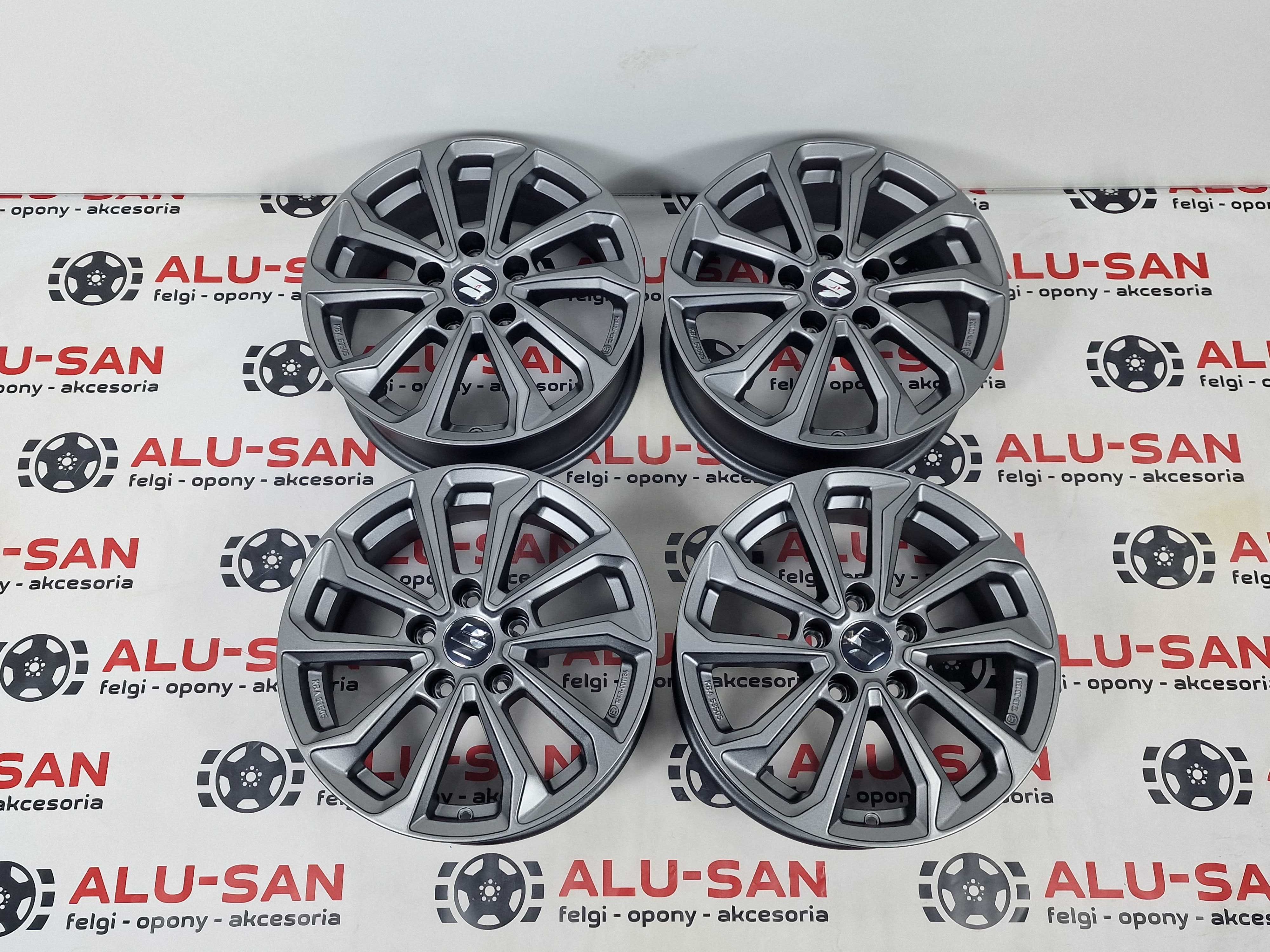 NOWE alufelgi SUZUKI 16" 5x114,3 Grand Vitara Kizashi Grafit Mat