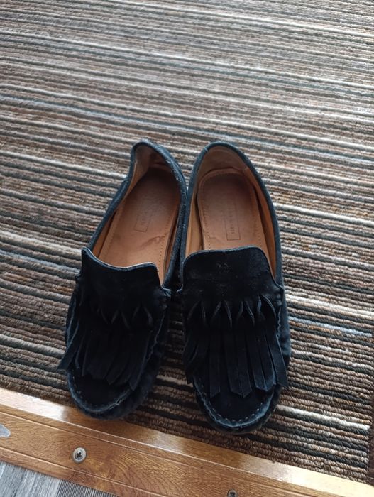 Туфлі, мокасини, лофери замшеві