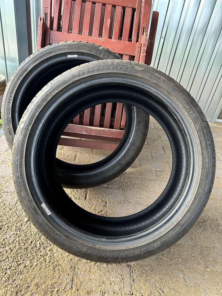 Opony Dunlop sport maxx 255/35/19 i 225/40/19