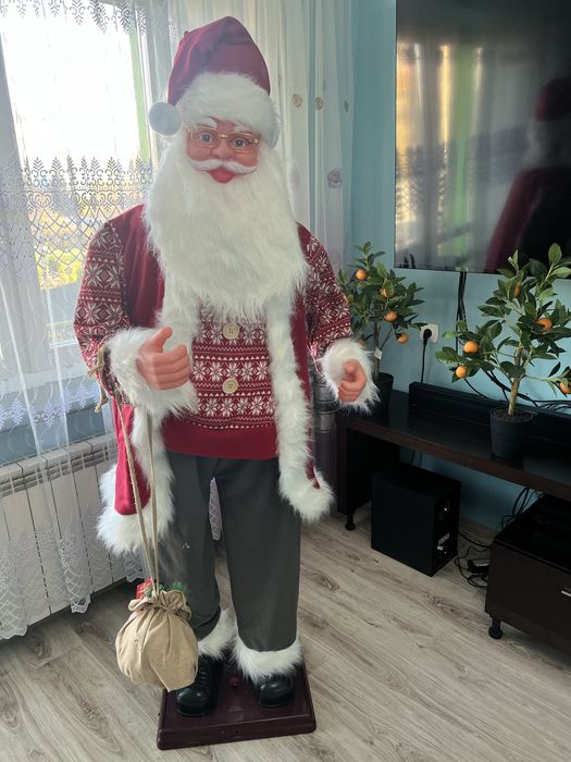 Duży Mikołaj XXL Ozdoba bożonarodzeniowa