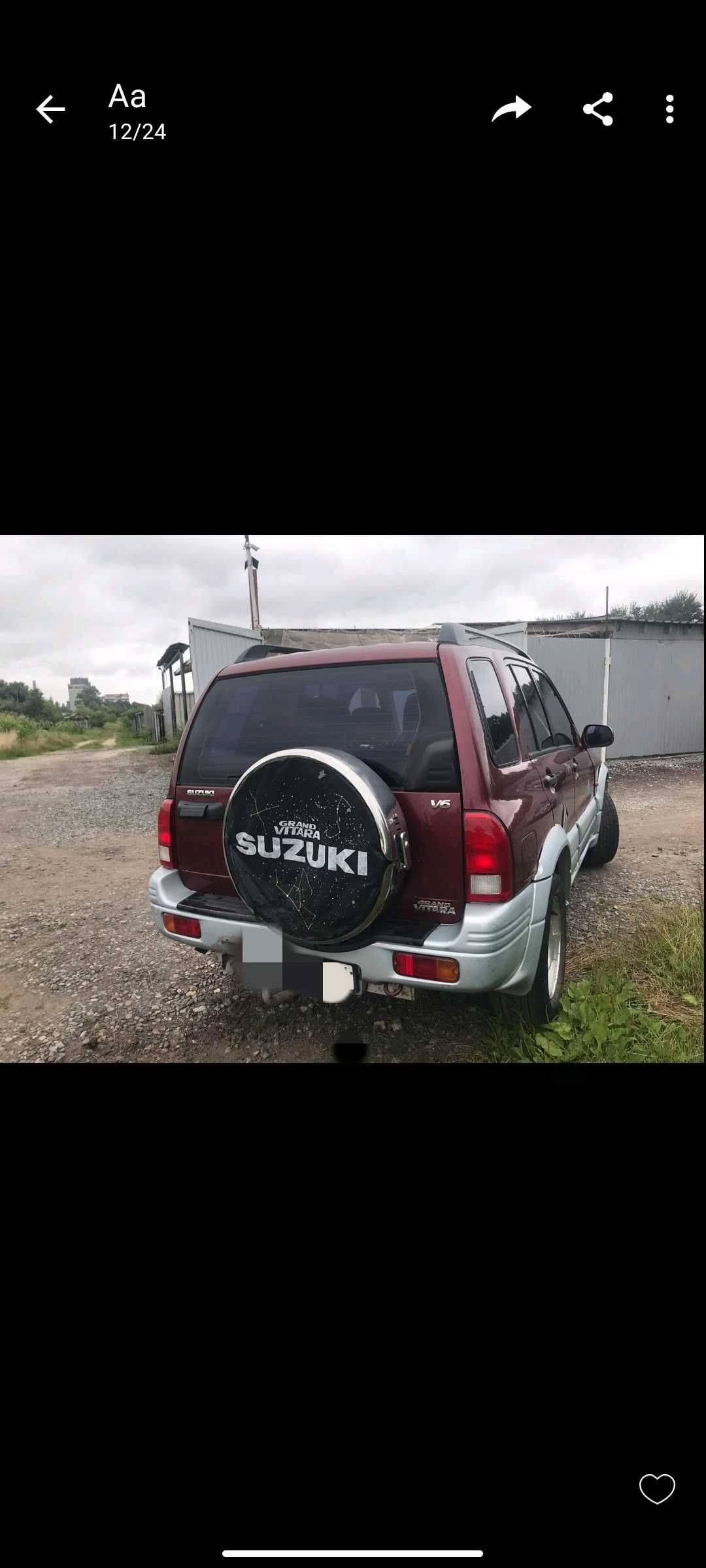 Suzuki Grand Vitara 4*4  V6 2000