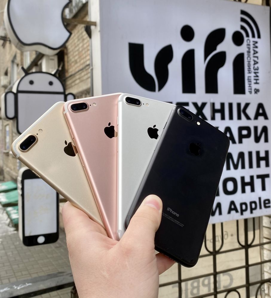 iPhone 7+ Plus 32/128/256Gb Neverlock Оригінал Магазин Гарантія