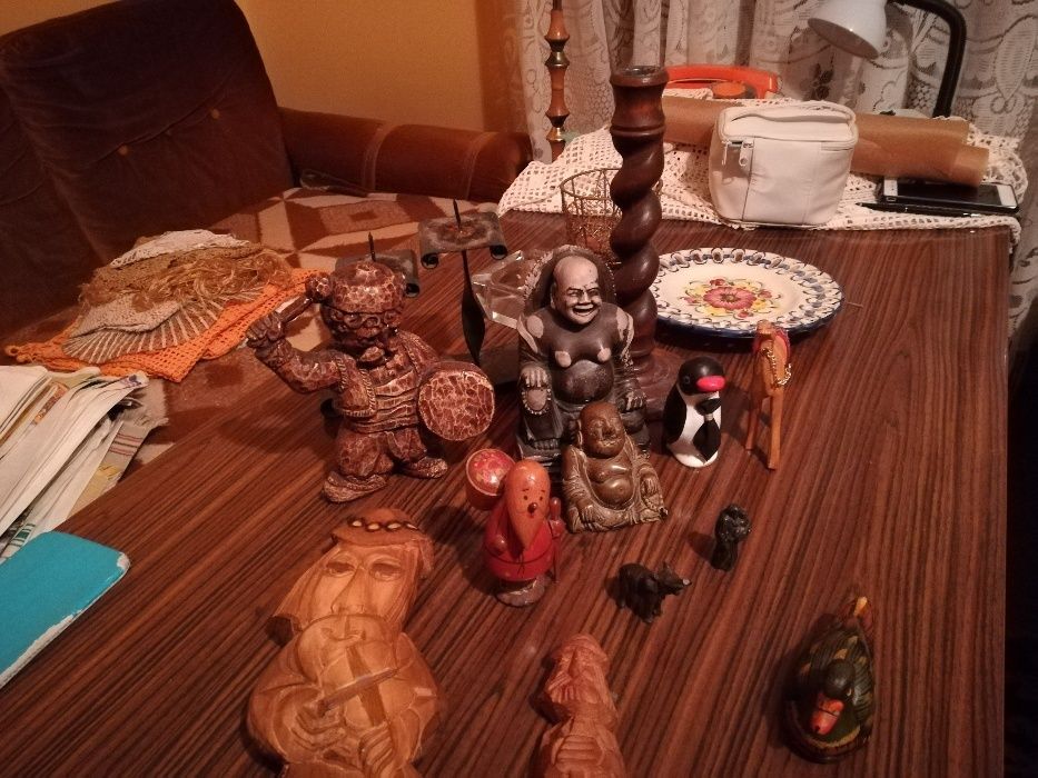 sprzedam figurki świeczniki bibeloty antyki retro art deco retro