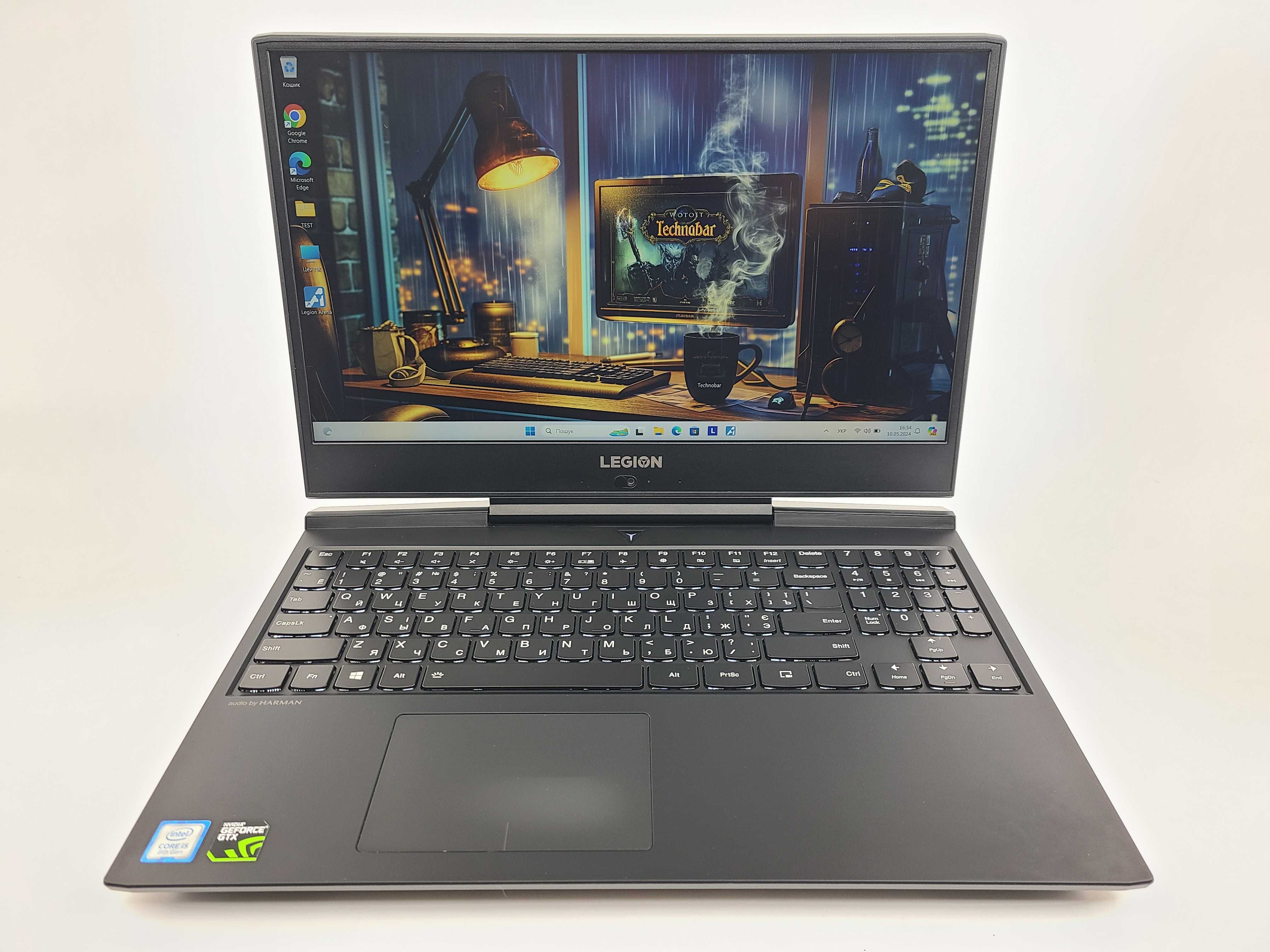 Ноутбук Lenovo Legion Y7000 i5-8300H/GTX 1050/16/256/1Tb